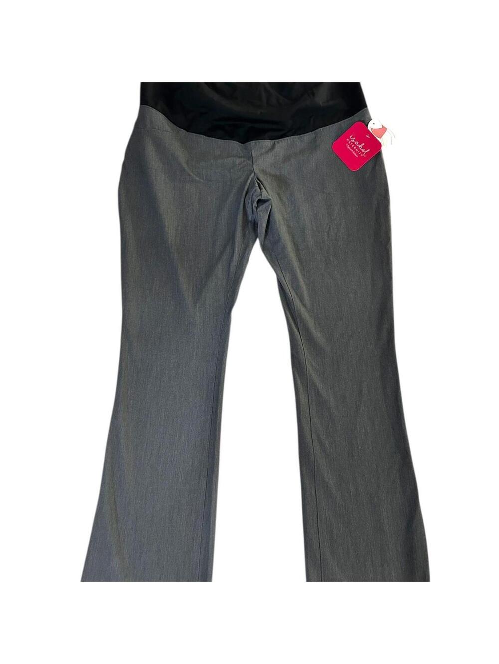 Isabel maternity boot cut size 12 gray
